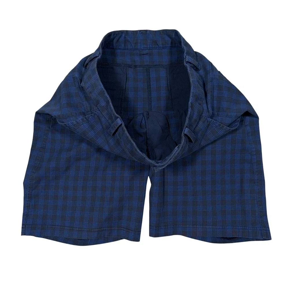 Lululemon Shorts Mens 34 Plaid Performance Stretch‎ Chino 9.75
